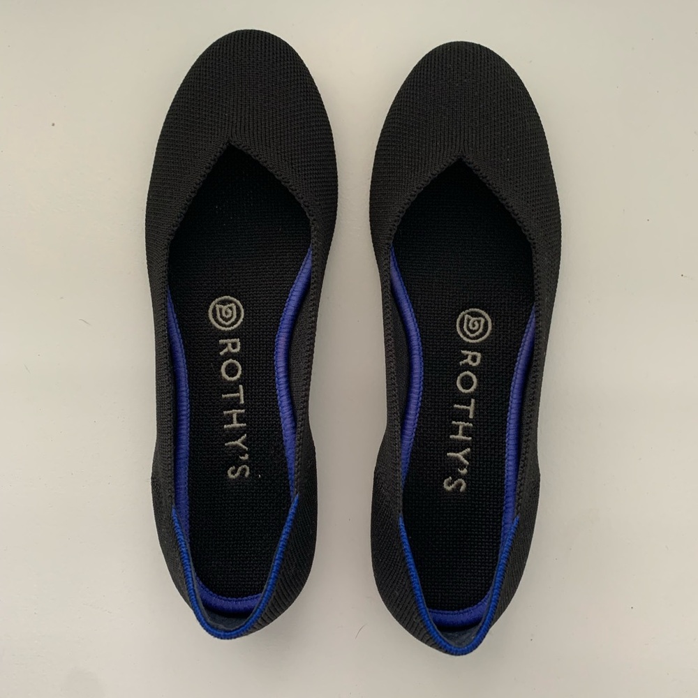 Rothy’s The Flat, Black Size 7
